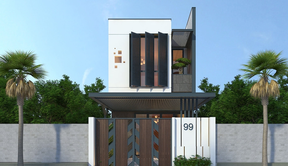 Top 5 Mẫu nhà 1 trệt 1 lầu 5x15 sẽ là xu hướng trong năm 2024